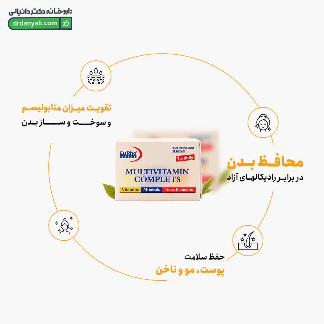 قرص مولتی ویتامین کامپلت