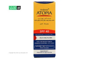 کرم ضد آفتاب رطوبت رسان آردن آتوپیا SPF40 (پوست خشک و خیلی خشک) 2 کرم ضد آفتاب رطوبت رسان آردن