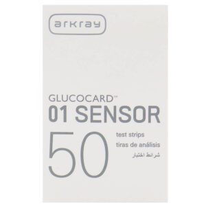نوار تست قند خون آرکری مدل glucocard-01 sensor