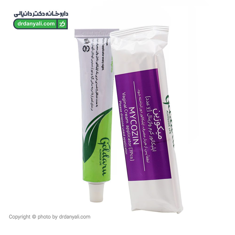کرم واژینال میکوزین گل دارو حاوی عصاره سیر (ضد قارچ و میکروب) 50 گرم ...