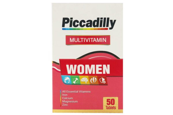 قرص مولتی ویتامین خانم ها پیکادیلی