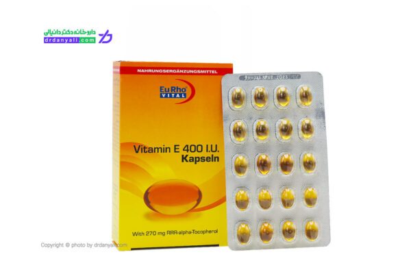 کپسول ویتامین ای 400 یوروویتال