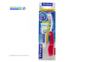 مسواک مسافرتی تریزا مدل Super Promo (TRISA Travel Super Promo Toothbrush)
