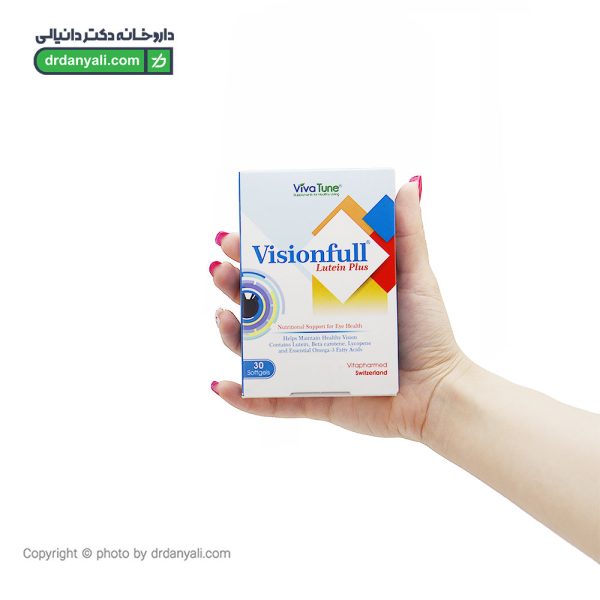 سافت ژل ویژن فول لوتئین پلاس ویوا تیون 30 عدد - Image 2