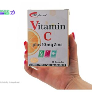 کپسول ویتامین C و زینک اس تی پی فارما