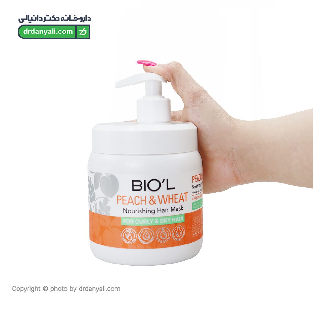 ماسک مو هلو و جوانه گندم بیول