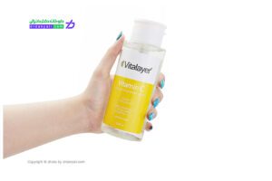 محلول پاک‌کننده آرایش ویتامین سی ویتالیر
