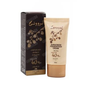 Lervoni Sunscreen SPF40 Oily Skin Light Beige Cream