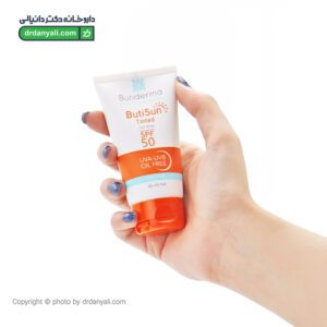 کرم ضد آفتاب رنگی فاقد چربی SPF50 بیوتی درما