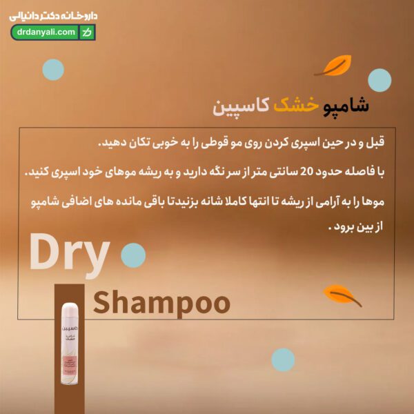 Caspian Dry Shampoo 200m 3