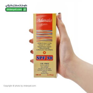 کرم ضد آفتاب رنگی SPF 30 آدنایس