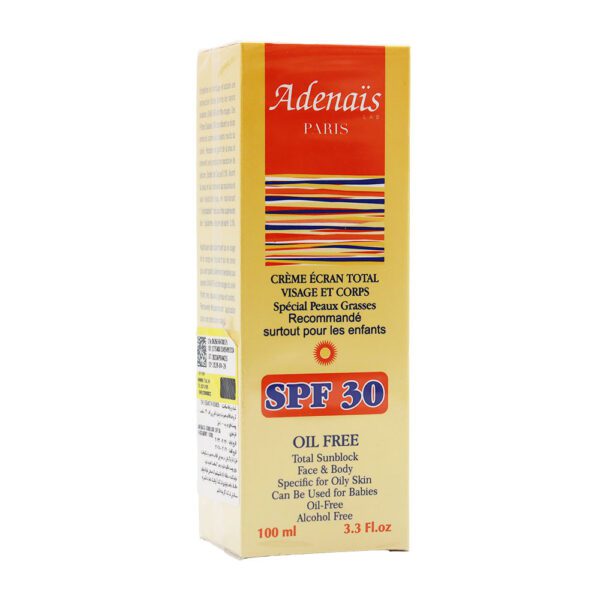 کرم ضد آفتاب رنگی SPF 30 آدنایس