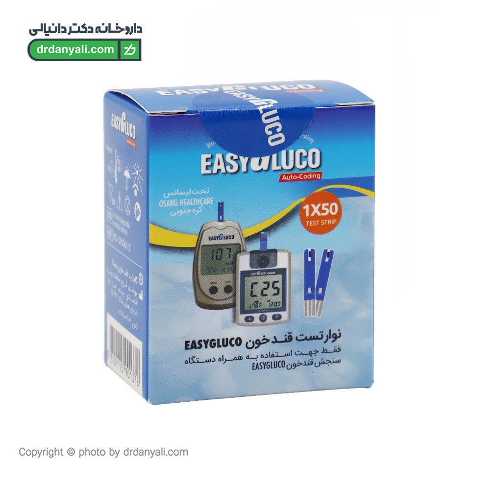 نوار تست قند خون ایزی گلوکو