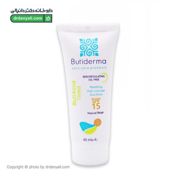 کرم ضد جوش رنگی SPF15 بیوتی درما