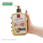 فیس واش کرمی روغن آرگان بی ام اس