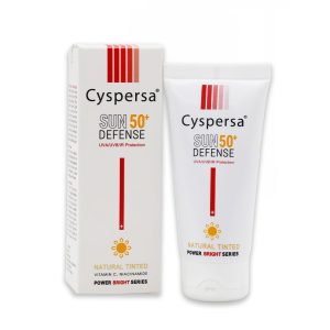 کرم ضد آفتاب رنگی روشن کننده SPF50 سیسپرسا