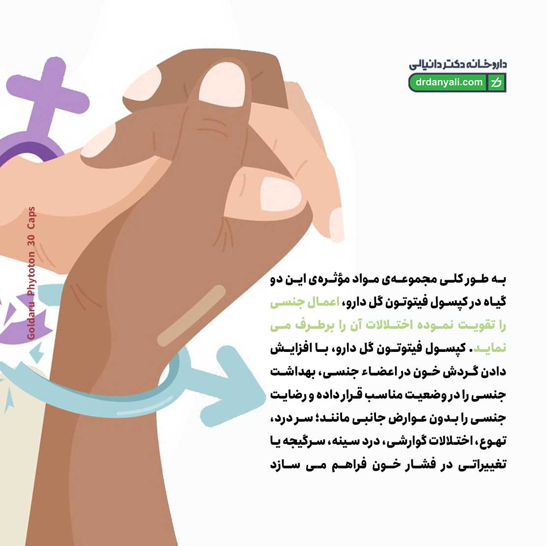 کپسول فیتوتون گل دارو