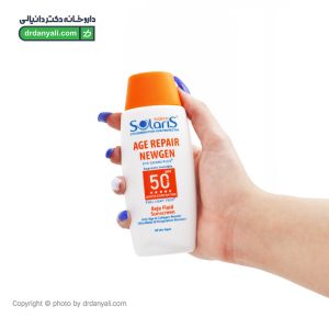 فلوئید ضد آفتاب و ضد چروک SPF50 سولاریس آردن