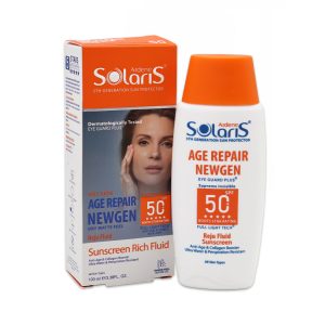 فلوئید ضد آفتاب و ضد چروک SPF50 سولاریس آردن