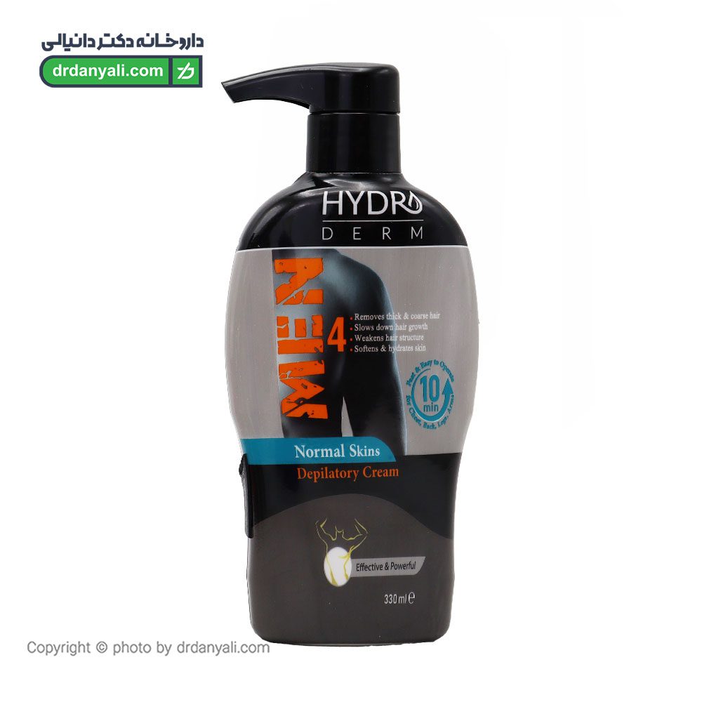 کرم موبر بدن آقایان هیدرودرم