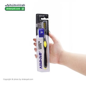 مسواک کربن وایت نرم آل وایت