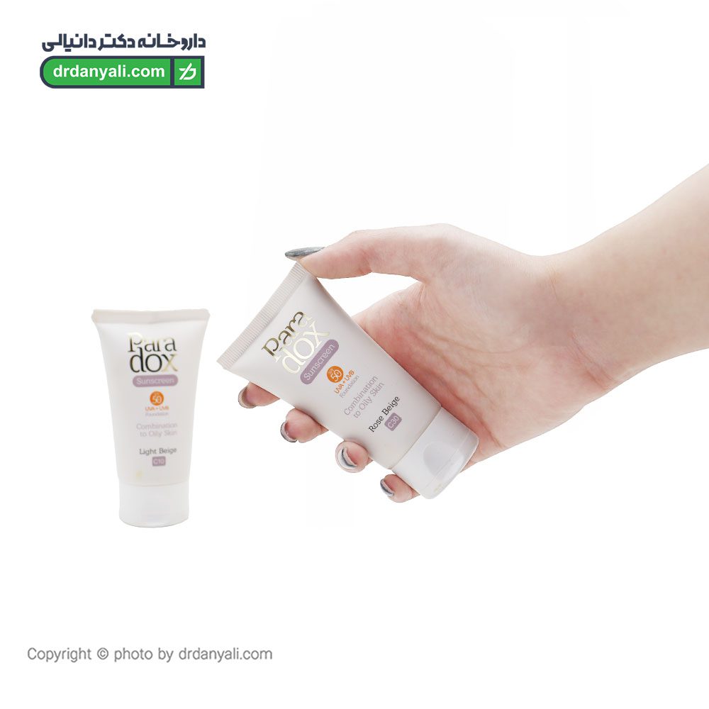 ضد آفتاب رنگی SPF50 پوست مختلط تا چرب پارادوکس