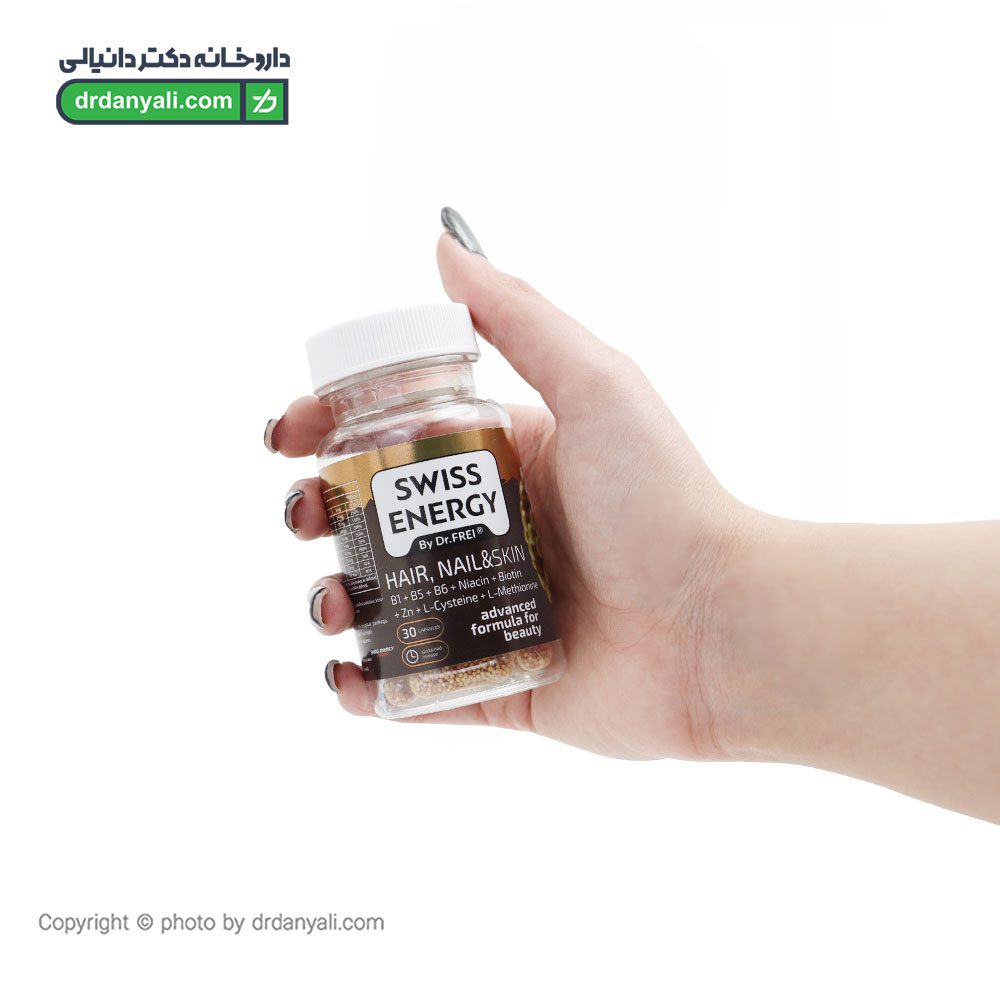 کپسول هیر نیل و اسکین سوییس انرژی