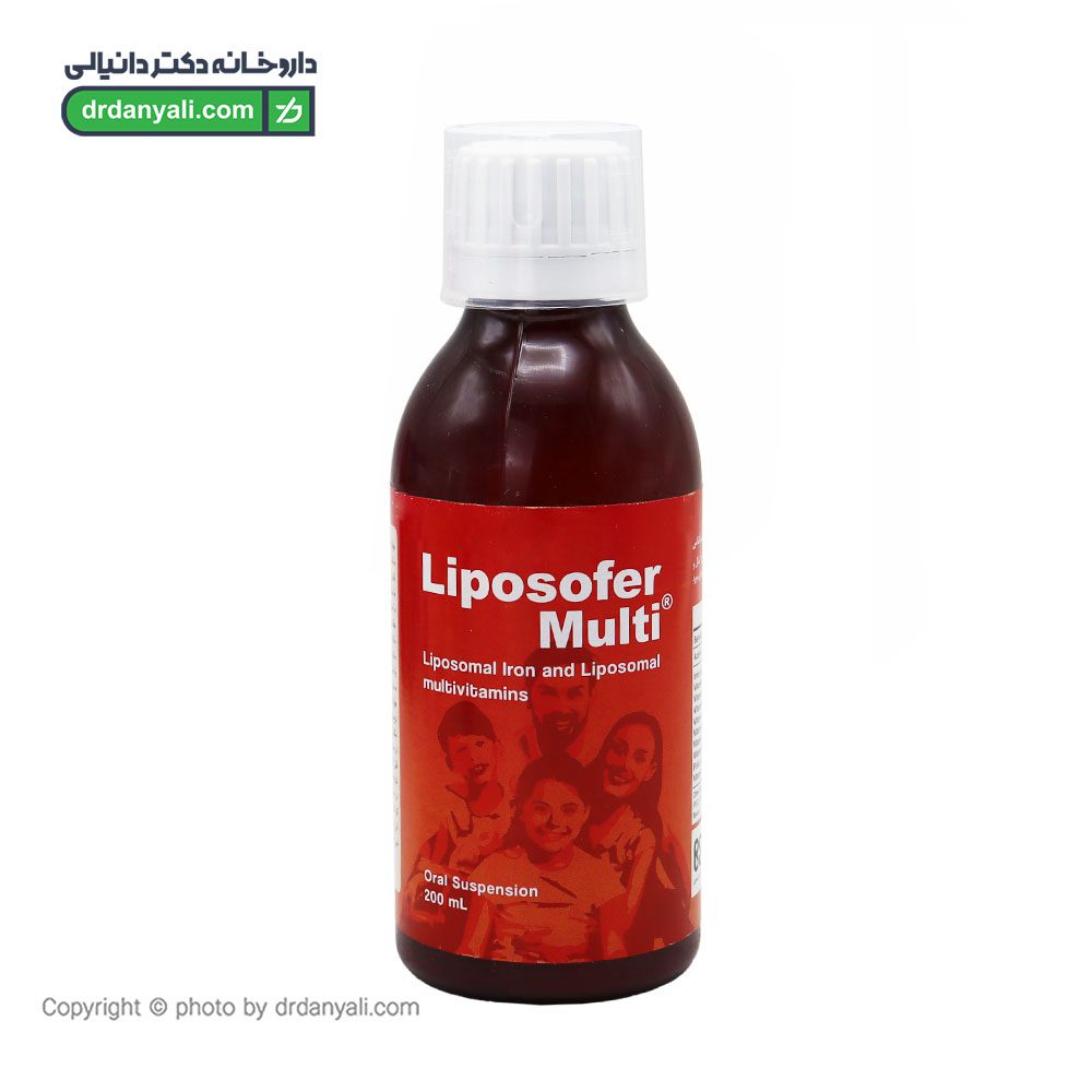 قطره خوراکی آهن لیپوزوفر مولتی بی اس کی