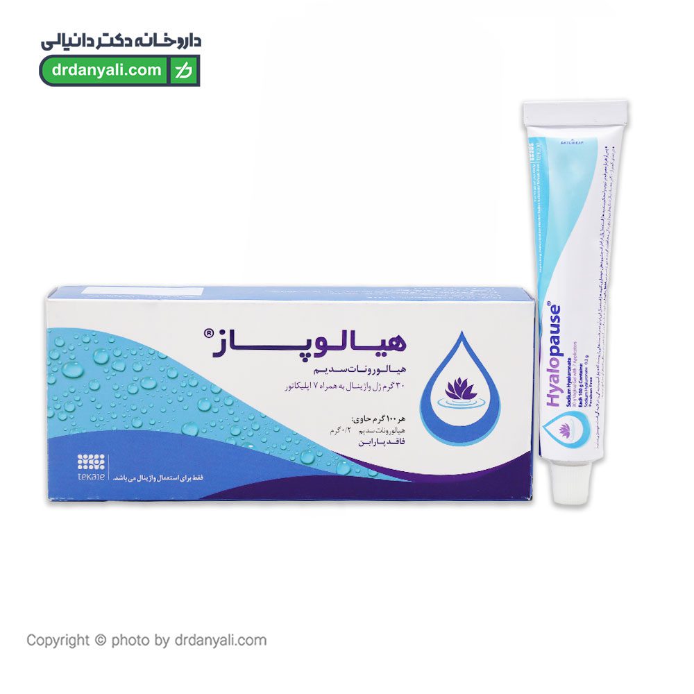 ژل واژینال هیالوپاز تکاژه