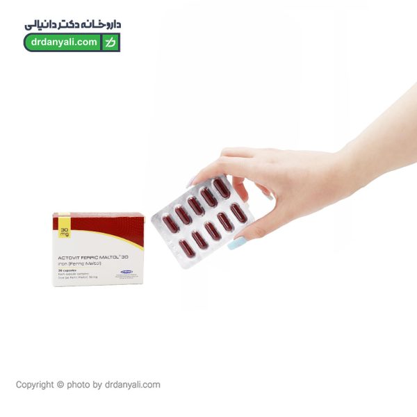 کپسول آهن اکتوویت فریک مالتول اکتوورکو