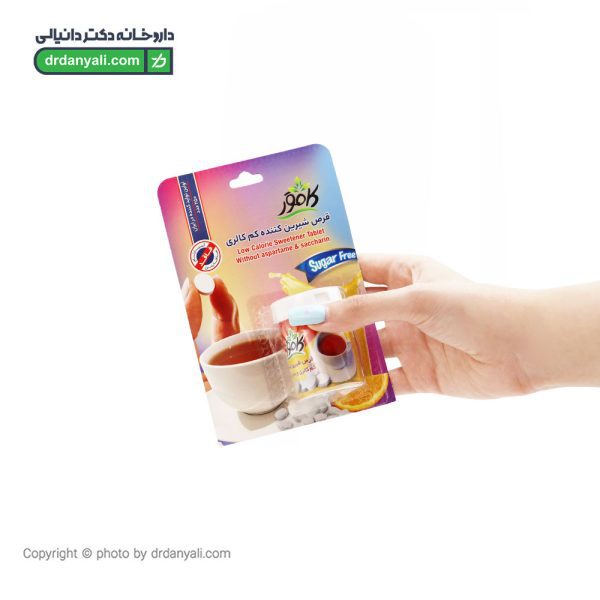 قرص شیرین کننده کم کالری کامور