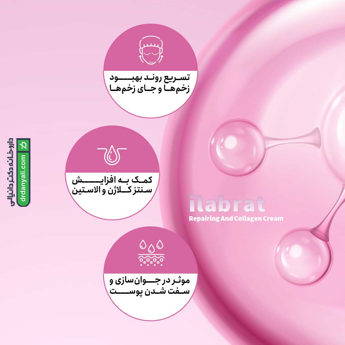 کرم ترمیم کننده و کلاژن ساز ایلابرت