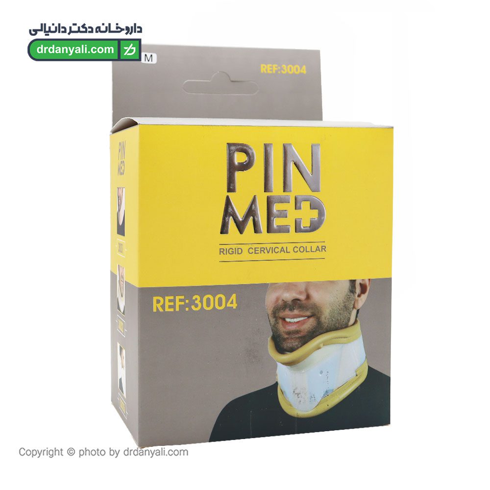 گردنبند طبی سخت چانه دار پین مد کد 3004
