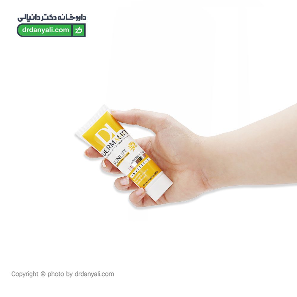 کرم ضد آفتاب پوست خشک SPF50 سان لیفت