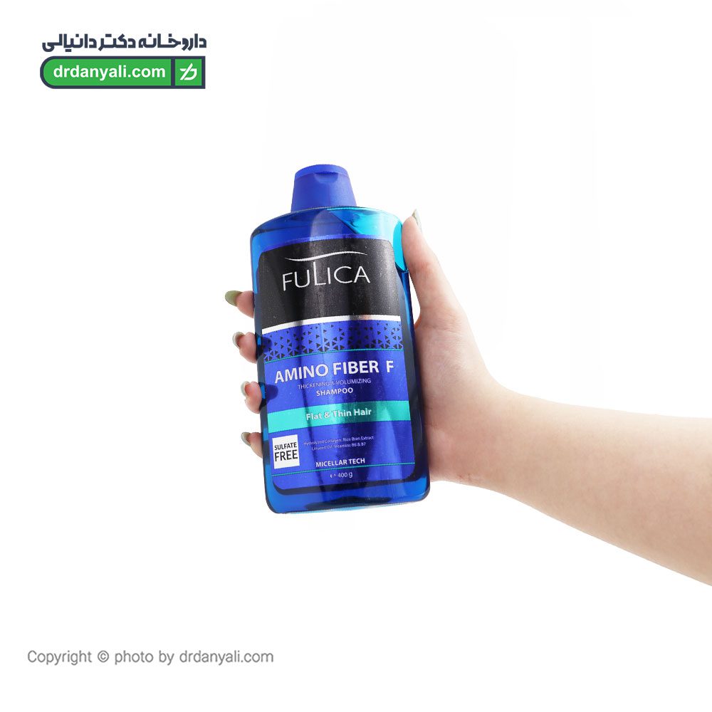 شامپو تقویت کننده و حجم دهنده آمینو فیبر اف فولیکا