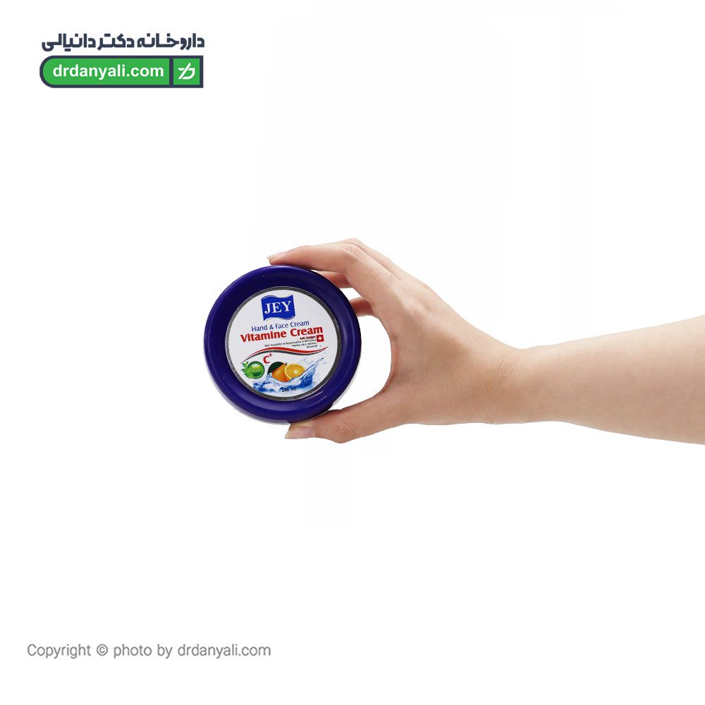 کرم مرطوب کننده ویتامین سی دست و صورت جی