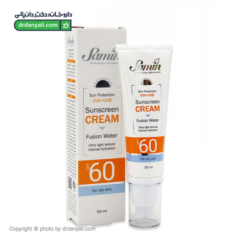 ضد آفتاب فیوژن واتر پوست چرب SPF60 ثمین