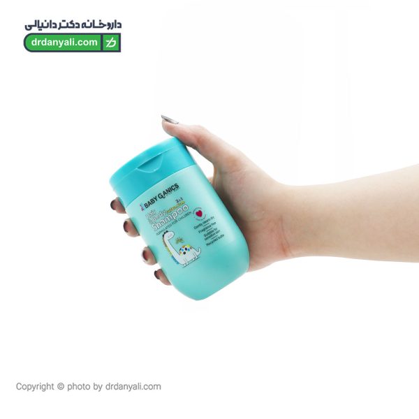 شامپو سر و بدن کودک بی بی گانیکس