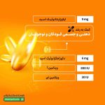 کپسول ژلاتینی امگا 3 پلاس دانا