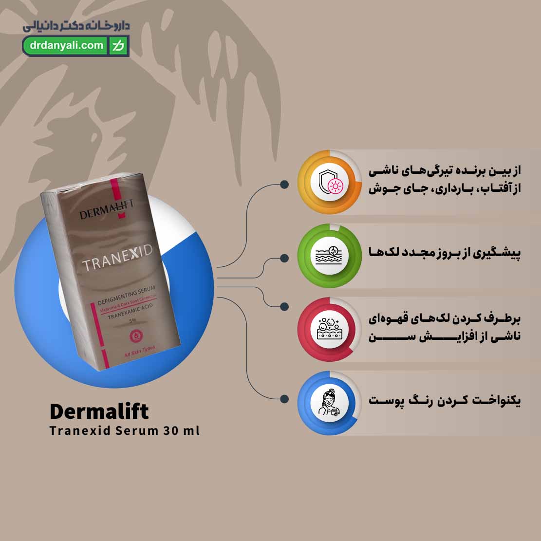 سرم روشن کننده ترنکسید درمالیفت