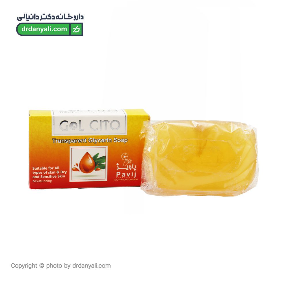 صابون گلیسیرینه شفاف گل سیتو