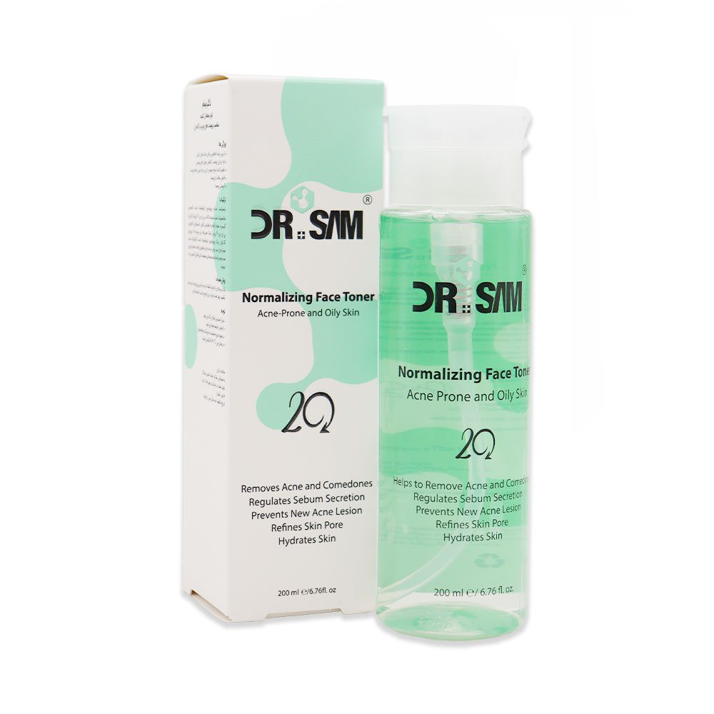 Dr Sam Normalizing Face Toner For Oily Skin تونر متعادل کننده پوست چرب دکتر سام