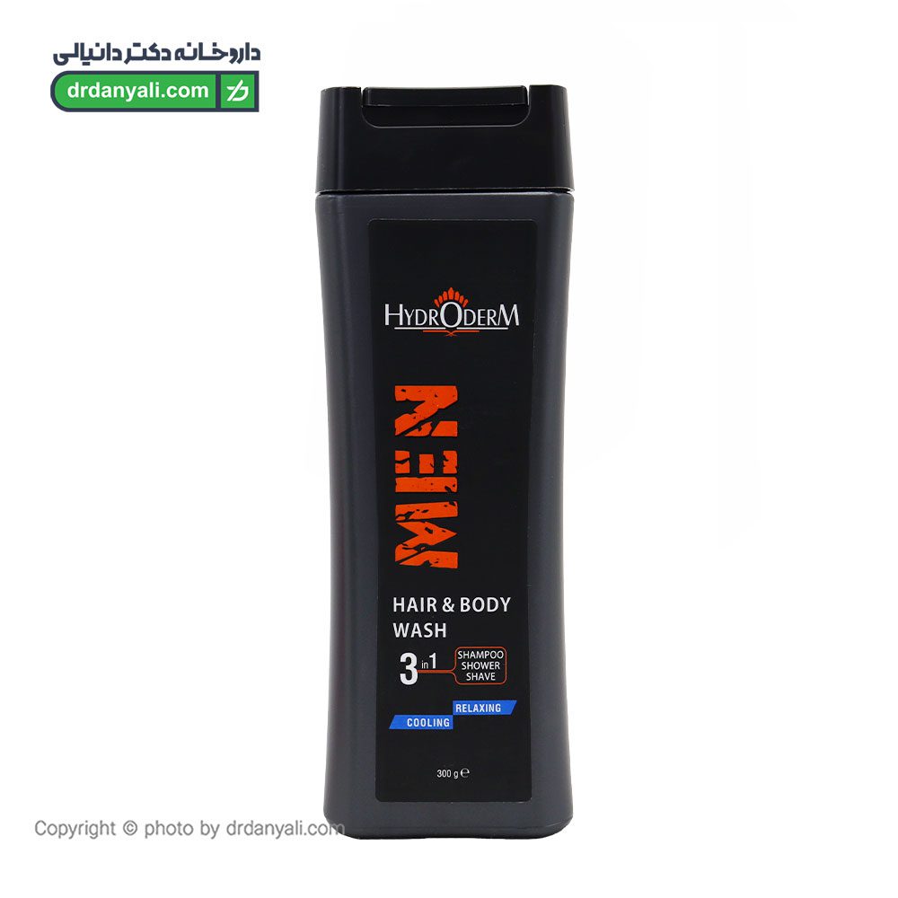 شامپو 3 کاره مردانه هیدرودرم