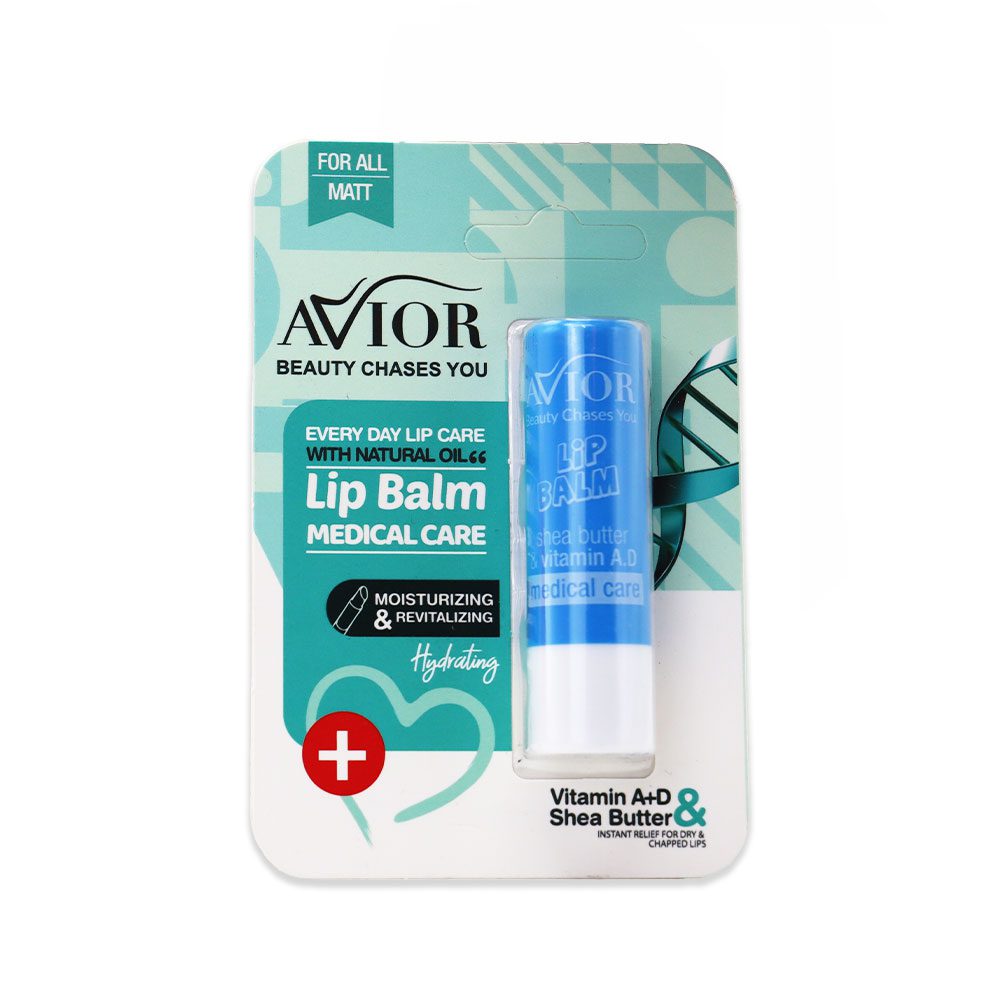 avior Medical Care Lip Balm بالم لب درمانی مدیکال کر اویور