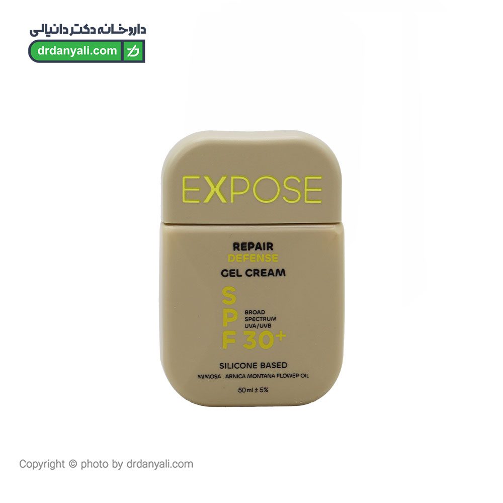 ژل کرم ترمیم کننده SPF 30 اکسپوز