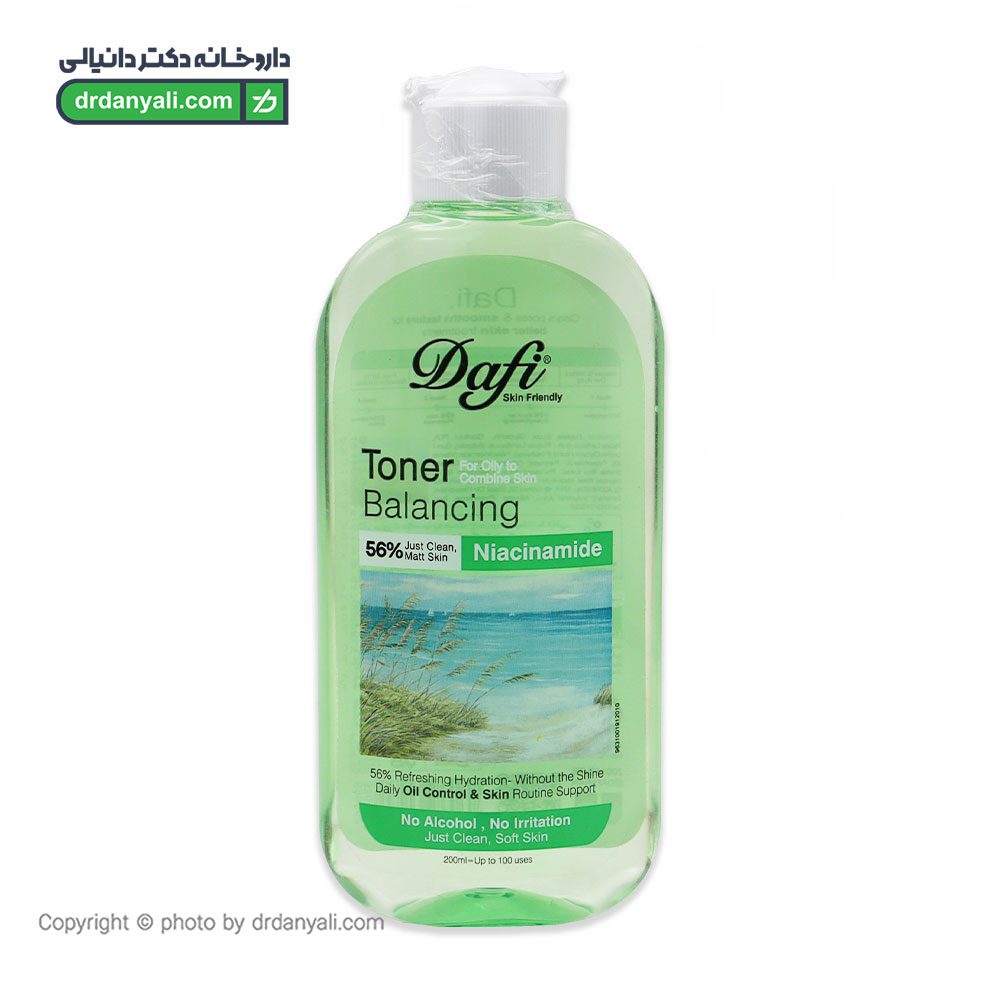 تونر پوست چرب دافی