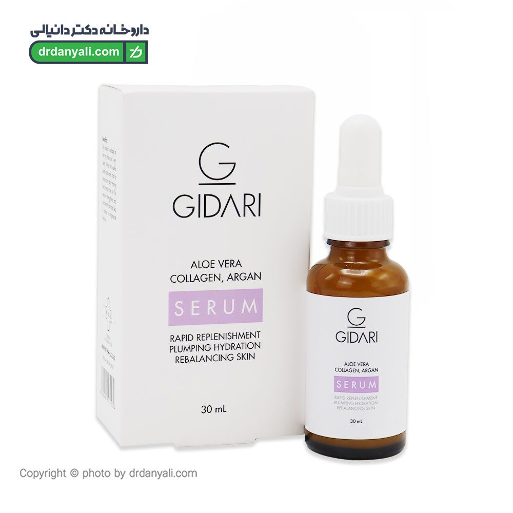 سرم ترمیم کننده پوست صورت گیداری