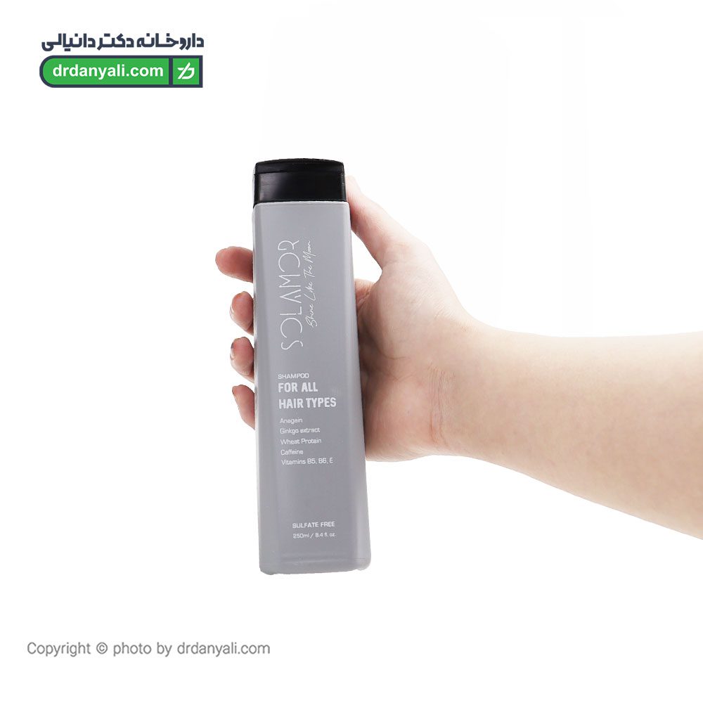 شامپو تقویت کننده انواع مو سولامور
