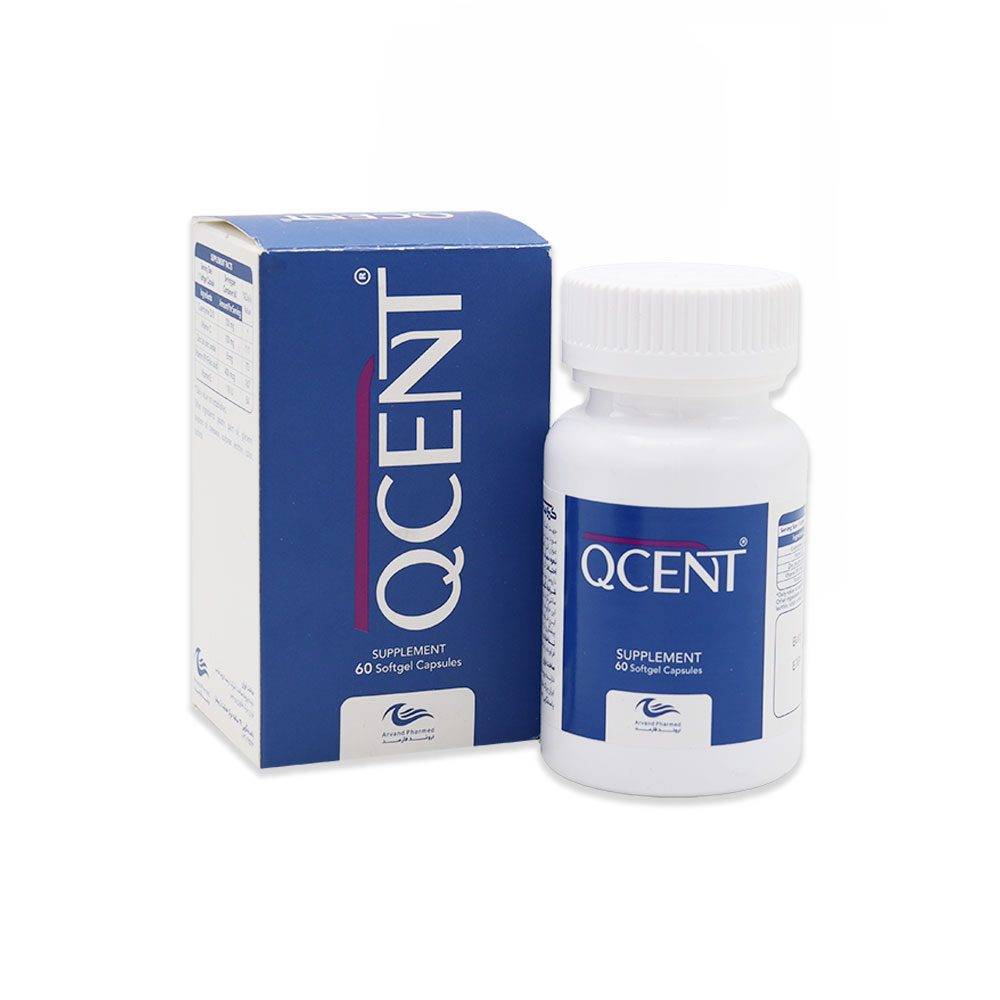 Arvand Pharmed Qcent کپسول نرم کیوسنت اروند فارمد