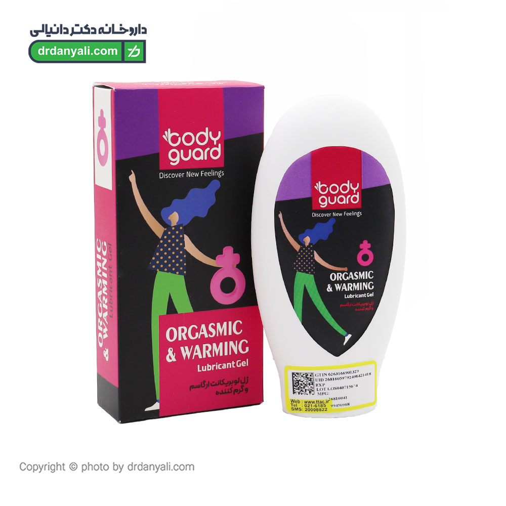 ژل لوبریکانت ارگاسم و گرم کننده بادیگارد